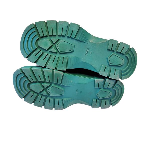 Mango Contrast Sole Chunky Chelsea Ankle Boots 40 - Picture 10 of 10